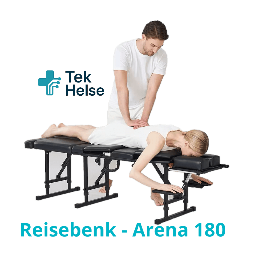 Arena 180 reisebenk for fysioterapeuter