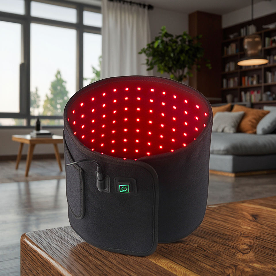Rødlysbelte 660nm & 850nm – Smart lysterapi med varme og 5 intensitetsnivåer - Bilde 3