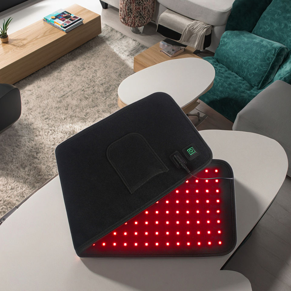 Rødlysbelte 660nm & 850nm – Smart lysterapi med varme og 5 intensitetsnivåer - Bilde 4