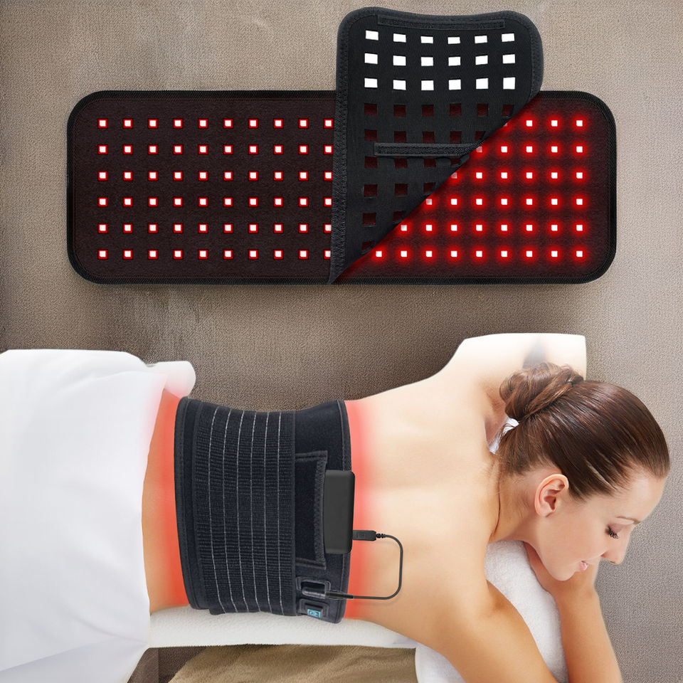 Rødlysbelte 660nm & 850nm – Smart lysterapi med varme og 5 intensitetsnivåer - Bilde 2