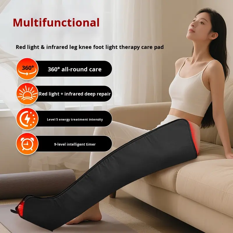 Rødlysterapi-støvler for ben og kne – Infrarød varmebehandling og smertelindring - Bilde 3
